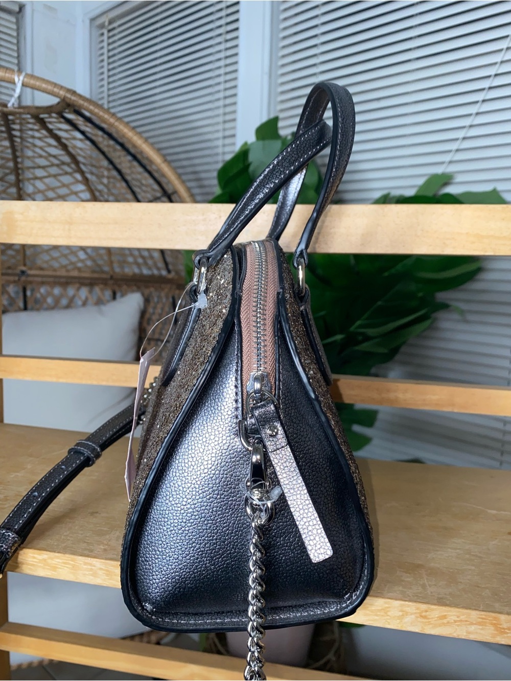 Kate Spade New York Women’s Glitter Mini Satchel Bag NWT - Picture 16 of 16